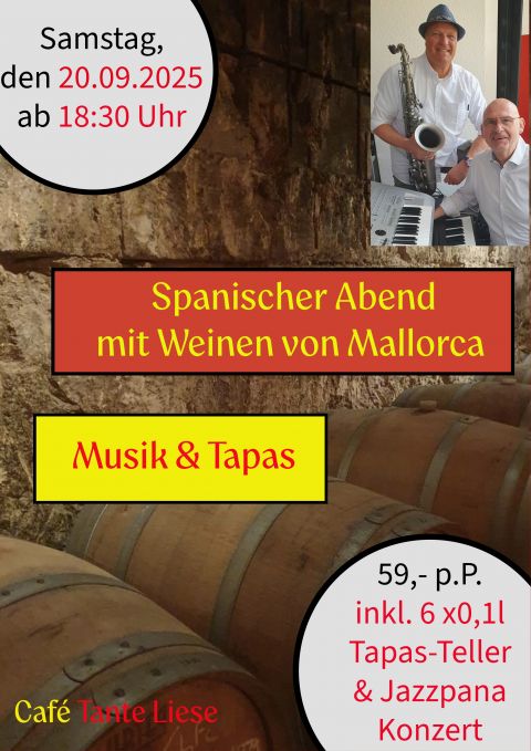 Musik-Wein-Tapas
